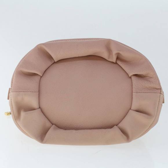 BURBERRY Blue Label Hand Bag Leather 2way Pink Auth bs7238 - Picture 5 of 16